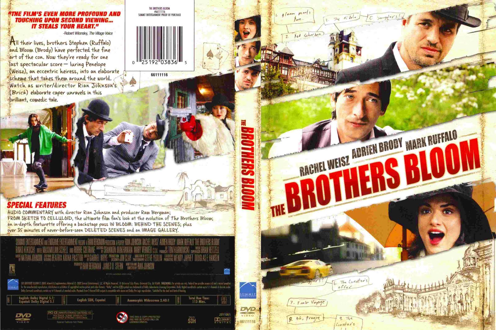 DVD Movies The Brothers Bloom